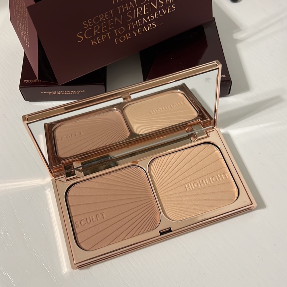 BNIB Charlotte Tilbury Filmstar Bronze & Glow Contour Duo